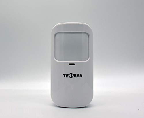 TECPEAK Sistema de Alarma Doméstica Inalámbrica, Alarma Casa WiFi/GSM/4G con Seguridad Sirena Proporciona un Modo Altamente Eficaz para Proteger tu hogar y Oficina (S1) (PIR)