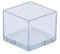 Flyshop Lot de 12 Capuchons de Pieds de Chaise en PVC Anti-Rayures, 3,5 x 3,5 cm, 35 x 35 mm, Transparents, carrés