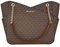 Michael Kors Damen 35F1GTVT3B-BROWN Handbag, Braun