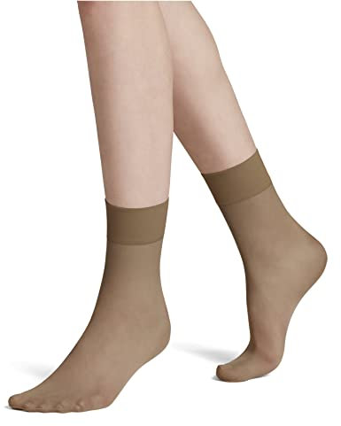 FALKE Damen Socken Pure Matt 20 DEN W So transparent einfarbig 1 Paar, Hautfarben Powder 4169, 39-42