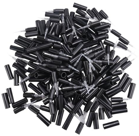100Pcs / Lot 2Ml Schwarz Plastic ParfüM SprüHflasche Probe Sprayer ZerstäUber ParfüM Flasche