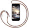 FMPCUON Handykette Kompatibel mit OnePlus Nord CE 2 5G, Handyhülle Hülle Schutzcase Schutzhülle Necklace Kette - Transparent Silikon Hülle mit Kordel zum Umhängen + Panzerglas Schutzfolie