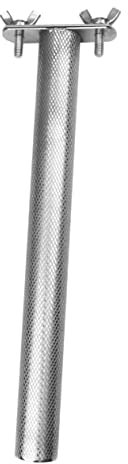 FRCOLOR Moler Palo Arenoso Perca Perico Perchas para Pájaros Puesto De Percha Puesto De Pájaros Percha De Lima De Uñas De Pájaro Inoxidable Juguetes De Escalada Largo Loro Metal