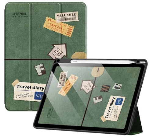 Case For Smart Magnetic Stand Ultra Slim Lightweight Case For Ipad Air 4Th Generation 10.9 Inch Model Ipad Air-4 Auto Sleep Wake Screen Cover - Life Notepad