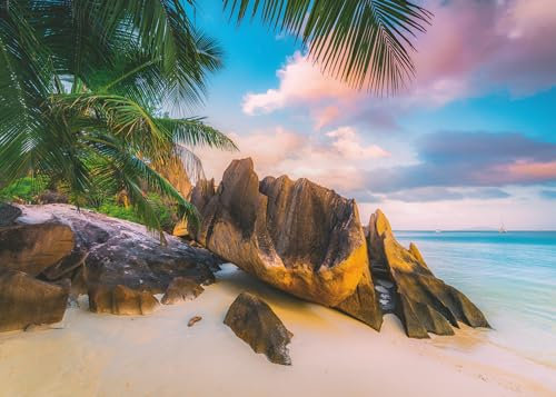 Ravensburger Puzzle Beautiful Islands 12000154 - Seychellen - 1000 Teile Puzzle für Erwachsene und Kinder ab 14 Jahren