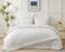 CozyLux Edredón Relleno Nórdico 4 Estaciones 220x240 cm para Cama 135/150 - Bedding Edredón de Fibra 150+300 gr/m² Suave, Caliente y Cómodo Blanco