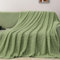 Kuscheldecke Flauschig, Kaninchen Plüsch Decke, Kuscheldecke Grün 120 x 200cm Flauschige Decke, Wohn- & kuscheldecken Super Soft Sofadecke Kuschelig Dick Flanell Decke, Wolldecken für Couch Bett Büro