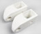 Ricreo Set di 2 Supporti per Ruote Compatibili con Foppapedretti Lenzuoliere Stendibiancheria Ricambio Resistente