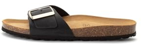 camel active Damen Sandalen mit Metallschnalle Schwarz, womenswear-42