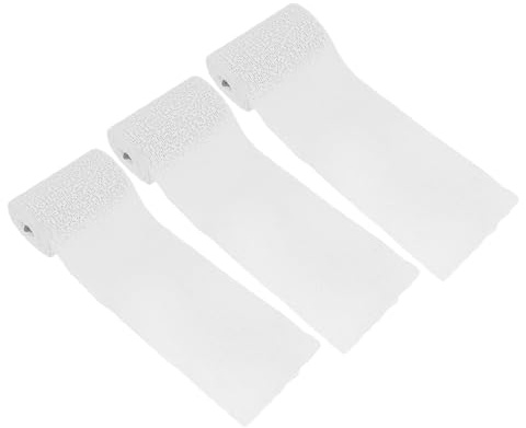 GALPADA Plaster Cloth Rolls Set with White Gauze Strips and Gloves, 10Cm X 270Cm DIY Plaster Gauze Bandage for Sculptures, Mask Making, Body Casts, and Art Crafting