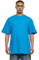 Urban Classics Homme Basic Crew Neck Tall Tee T-shirt, Turquoise, M EU