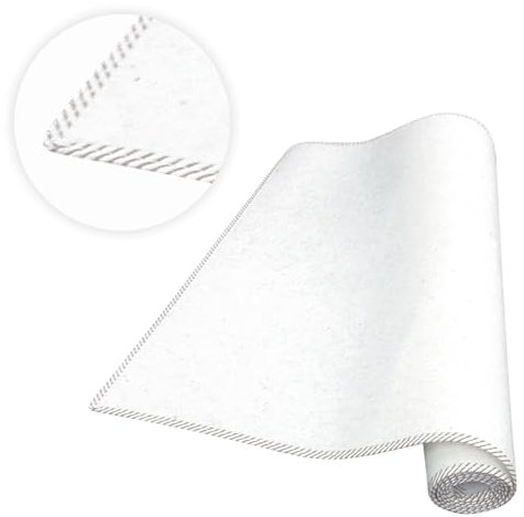 Matratzen Perfekt Schützende Matratzen-Unterlage, atmungsaktiver Matratzen-Schoner, Filzschoner, unter die Matratze, Matratzenschutz (80x200 cm) Weiß