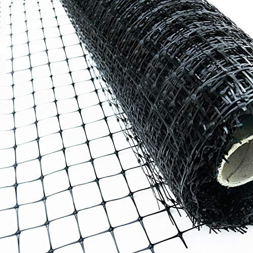 True Products 1.8m x 10m Deer Netting Fencing & Pheasant Netting Fencing 50mm Sq Large 80gsm Mesh, Garden Fencing Net, Crop Protection, Pond Cover, Pet and Wild Animal Fencing