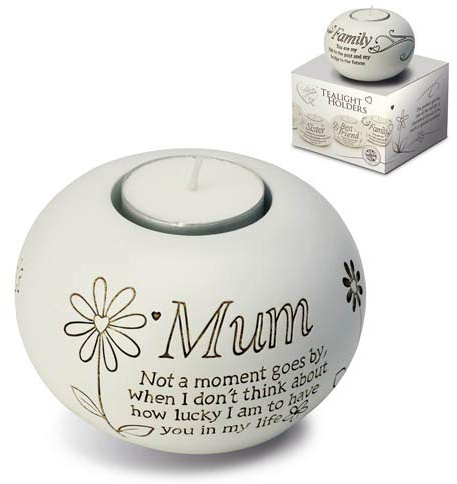 Said with Sentiment 7305 Sentiment Tealight Holder Mum