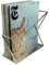 ArtsOnDesk Moderner Kunst Zeitschriftensammler mr114 Edelstahl Spiegelpolitur Patent Angemeldet Zeitungsständer Magazinsammler Stehsammler Buch Broschüren Halter Korb Geschenk