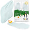 biped FRESH! 8 Paar Frischesohlen clean breeze - Einlegesohlen mit frischem Duft - Extra dünn, auch für enge Schuhe und zum barfuß Tragen geeignet - Schuheinlagen gegen Fußgeruch z1019(40-41)