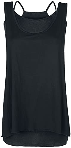 Forplay Two in One Dress Frauen Kurzes Kleid schwarz Basics, Casual Wear, Sommerkleider