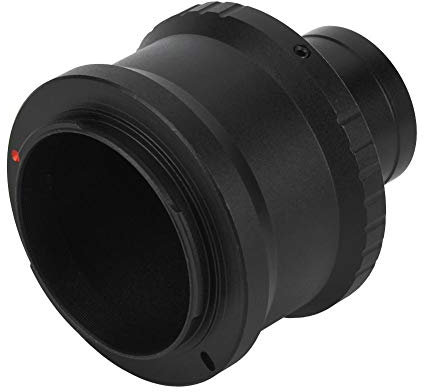 T2-NEX Objektiv Adapter Ring, T2 Mount Aluminiumlegierung 1,25 Zoll Teleskop für NEX E Mount DSLR Kamera Adapter Ring