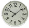 DARO DEKO Wanduhr Antik Weiss Ø 60 cm Vintage im Shabby Look