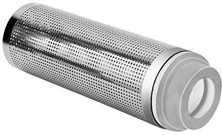 SENZEAL Aquarium Filter Guard Edelstahlfilter Schutzstroemungs Fisch Garnelen Sichere Schuetzen Aquarium Fish Shrimp Mesh für Fish Tank Aquarium 12mm