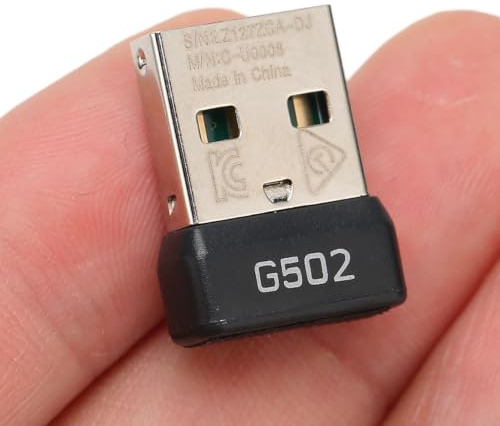 USB-Empfänger, 2,4-GHz-Wireless-Technologie Tragbarer USB-Unifying-Empfänger USB-Mausadapter für G502 Lightspeed Wireless-Maus