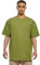 Urban Classics Heavy Oversized Tee T-Shirt Men's, Newolive+White, XL
