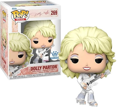 Funko POP! Rocks: Dolly Parton in White Pantsuit Shop Exclusive
