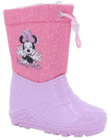 Characters Cartoons Stivali pioggia imbottiti Bambina Minnie (Rosa, 27)
