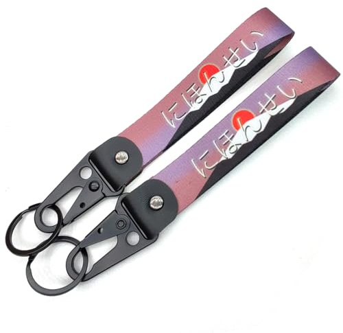 Rilo Kaoer 1 x JDM-Schlüsselanhänger, Automobil-Design, cooler Schlüsselanhänger für Männer und Frauen, ideales Geschenk für Jungen und Mädchen, Jdm-yz-1-21-b, Medium