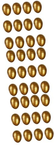 Abaodam 36stücke Goldene -behälter Für Ostern Dekorative Eier Für Füllmaterial Und Spielzeug Für Ostereiersuche Und Festliche Dekoration