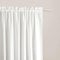 ROOM99 Vorhang mit Kräuselband Aura 140 x 260 cm Breite x Höhe Schiebegardinen Modern Curtain Wohnzimmer Schlafzimmer Ecru, 1 Stück