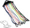 Erioscar 12 Stücke Brillenband, Glasses Chain, Brillenkette, Nylon Brillenband, Verstellbar Brillenbänder, Brillenkette mit Karabiner, Sonnenbrillen und Lesebrillen Kette, Sportbrillenband（Bunt）