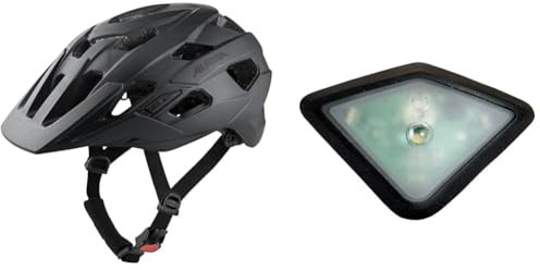 ALPINA ANZANA - Optimal Anpassbarer, Leichter & Sicherer Fahrradhelm & Plug-IN-Light - LED Fahrradhelmlicht, Passend für: ALPINA ANZANA & FEDAIA, transparent, One Size.