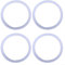 Replacement Rubber Lid Seals for Owala Water Bottle Excellent Seal Effect, Easy Replacement (color)