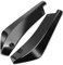 HATSVTGR Splitter Estensione minigonne Laterali per Alfa per Romeo 147 156 166 GT JTD TS Paraurti Posteriore Labbro Diffusore Splitter Spoiler Splitter Spoiler Canard(Nero)