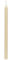ukiyo 12er Pack dünne Stabkerzen H:20 cm Ø:1,3 cm div. Farben Brenndauer 2,5 Stunden Kerze Advent Weihnachten, Farbe:Graunatur