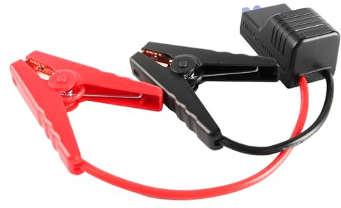 DollaTek Battery Jump Starter Smart Battery Clips Anti-reverse Clip Digital Display Clamp Booster Battery Clip With Reverse Charge Prevention Module For 12V Jump Starter