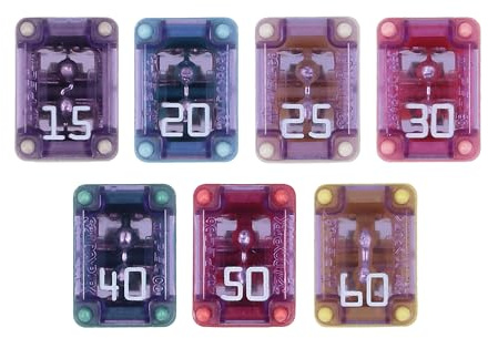 Connect 34292 Assorted Slotted M-Case Fuses 7pc