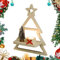 Holdes Estantería de pared de Navidad, estantes de pared para árbol de Navidad, estantes de almacenamiento de pared de madera | Estantes flotantes Boho, soporte de almacenamiento de pared, decoración