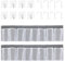 NICENEEDED 2 Pack RV Shoe Storage for Bedside, 16 Extra Large Pocket Wall Mounted Entryway Shoe Rack with 8 Hooks, Bed Hanging Pocket Organizer Over Door Shoe Storages RV & Camper Essentials