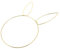 IMIKEYA Hasenkopf-Reifen frühlingsdeko Ostern Kranz Hasen Ring Ostergeschenk Osterfest Dekoration Osterhasen-Kopfring Hasenkopf-Kreisornament Hasenkopf-Kreiskranz Eisen Golden