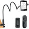 Hogance Support pour Tablettes pour la Lecture Kindle avec RF Télécommande Tourne Page (HKRC003), eReaders Support et Télécommande Liseuse, Accessoires pour la Lecture Kindle/iPad/Tablets au Lit
