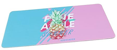 Angoily Tappetino Mouse Antiscivolo Ergonomico per Computer Design Superficie Liscia per Gaming e Ufficio Comfort e Alla Deformazione