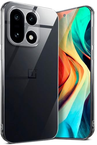 moex für OnePlus 15 Hülle Durchsichtig, Silikon Handyhülle Transparent, Clear Case Ultra Slim, Backcover Schutzhülle Dünn, Silikonhülle Minimalistisch, Aero Case, Klar