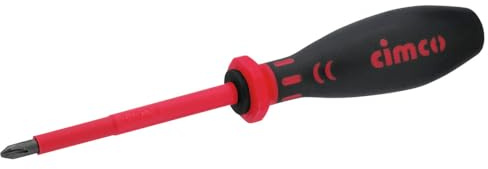 Cimco 117740 - Destornillador estrella pozidriv aislante 1000v 0x60mm