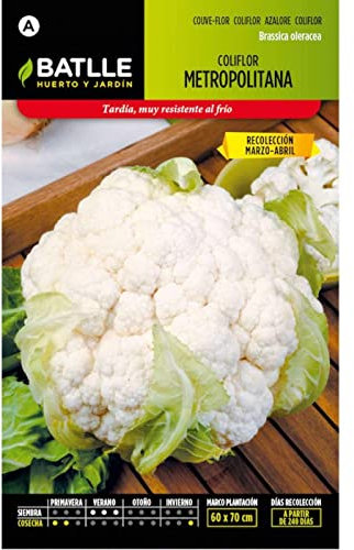 Semillas Batlle Coliflor METROPOLITANA (Mar-Ab)