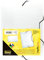 Idena 225411 - Heftbox für DIN A5 mit Gummizug, aus PP, Füllhöhe 3,5 cm, transparent, 1 Stück
