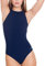 Aqua Speed Schwimmanzug für Frauen Mädchen | Damen Training Einteiler | One Piece Swimsuit Women | Wettkampfanzug | Sport | Schwimmen | Triathlon | Swimming | Gr. 38 | 44 Navy | Blanka