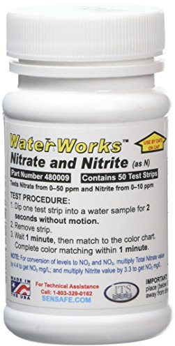 Waterworks 480009 Nitrates and Nitrites Water Test Strips Kit (50 test Strips)