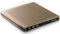 techPulse120 DVD Brenner M-Disc externes CD Laufwerk Ultraslim Alu Gold Superdrive Portable DVD-RW CDRW Slim für Computer PC Notebook Ultrabook Netbook Laptop Windows MacOS Apple iMAC MacBook Pro Air